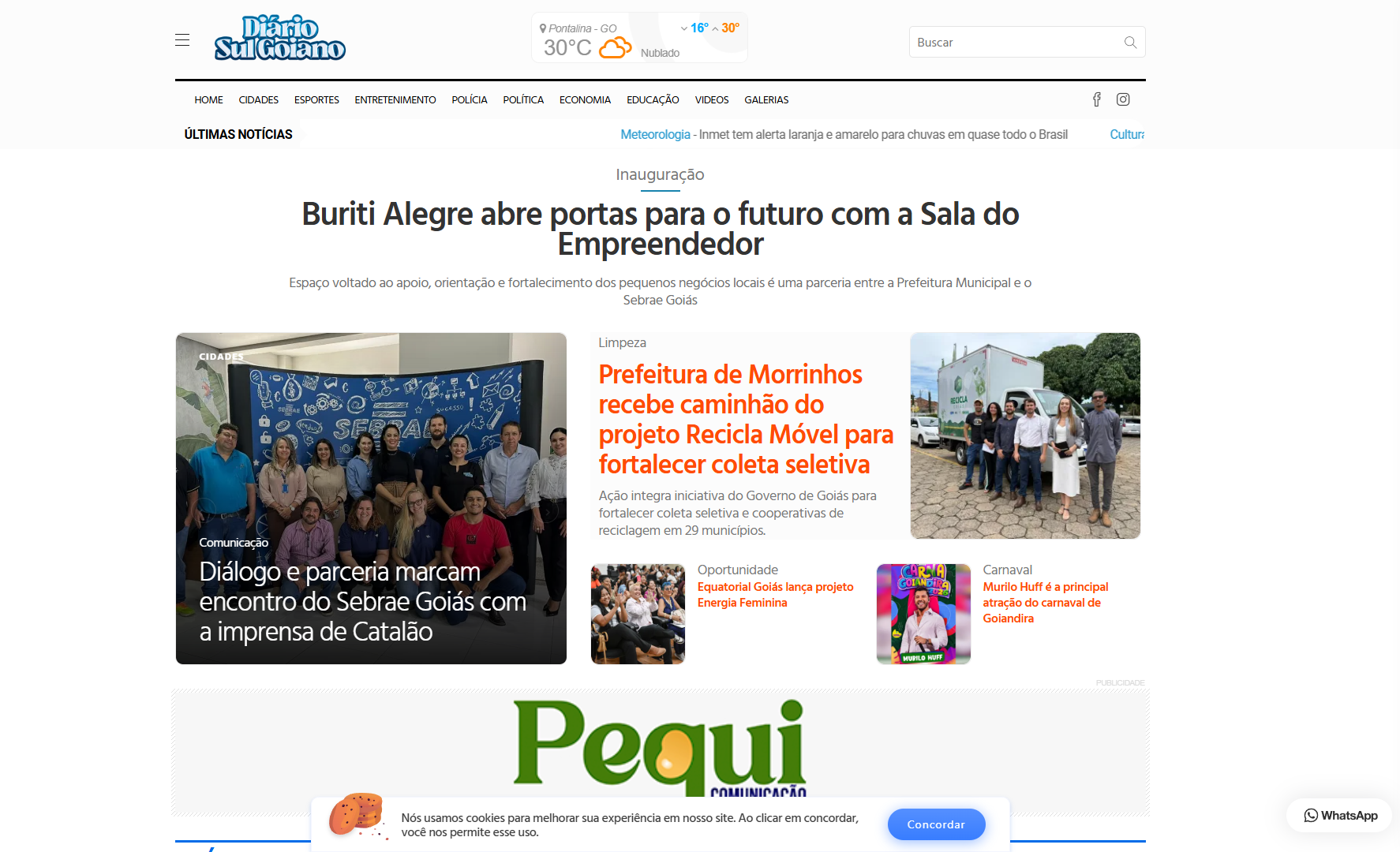 Projeto Diário Sul Goiano